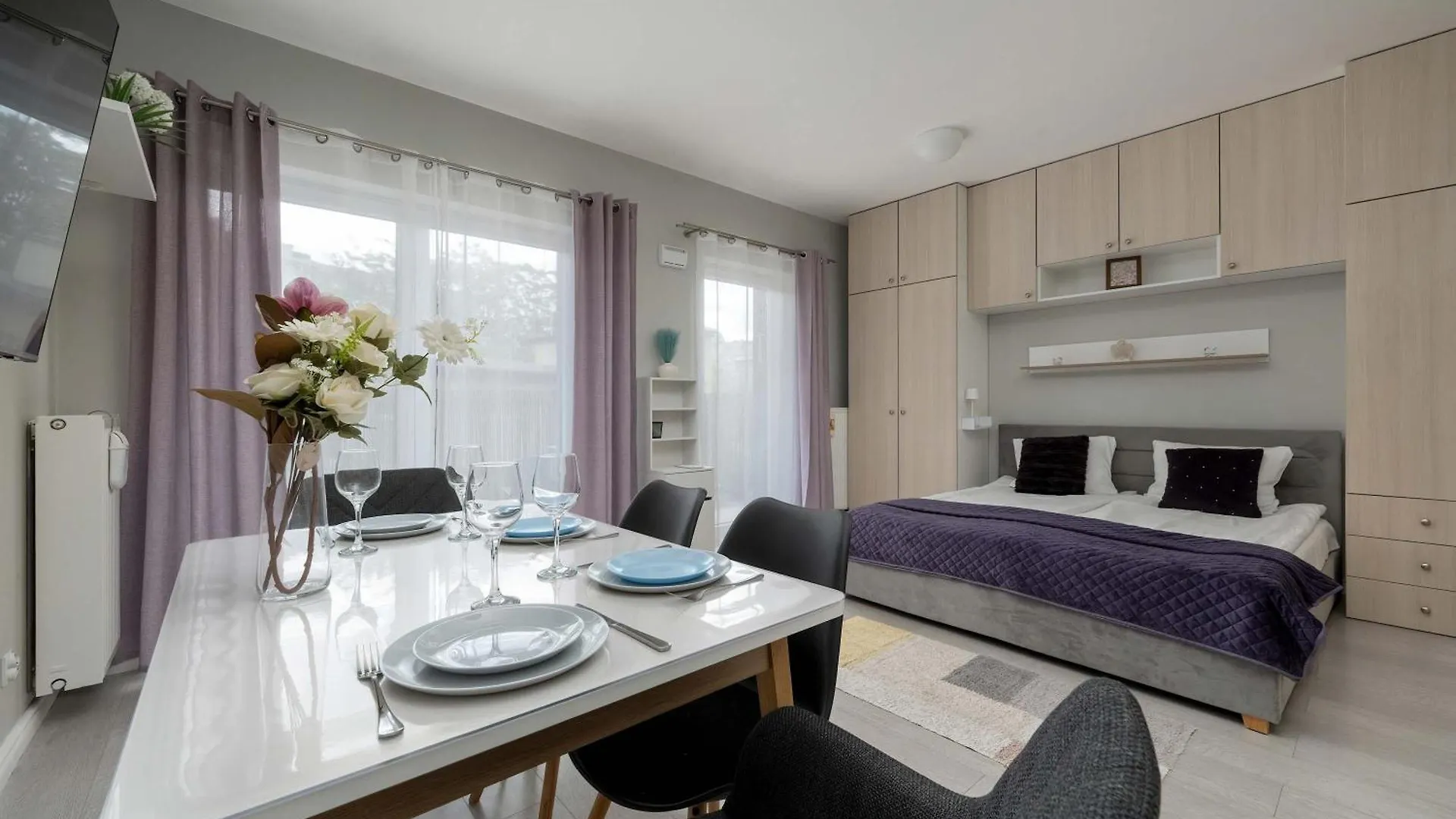 شقة Charming Studio With Balcony In Wroclaw'S Nadodrze By Noclegi Renters